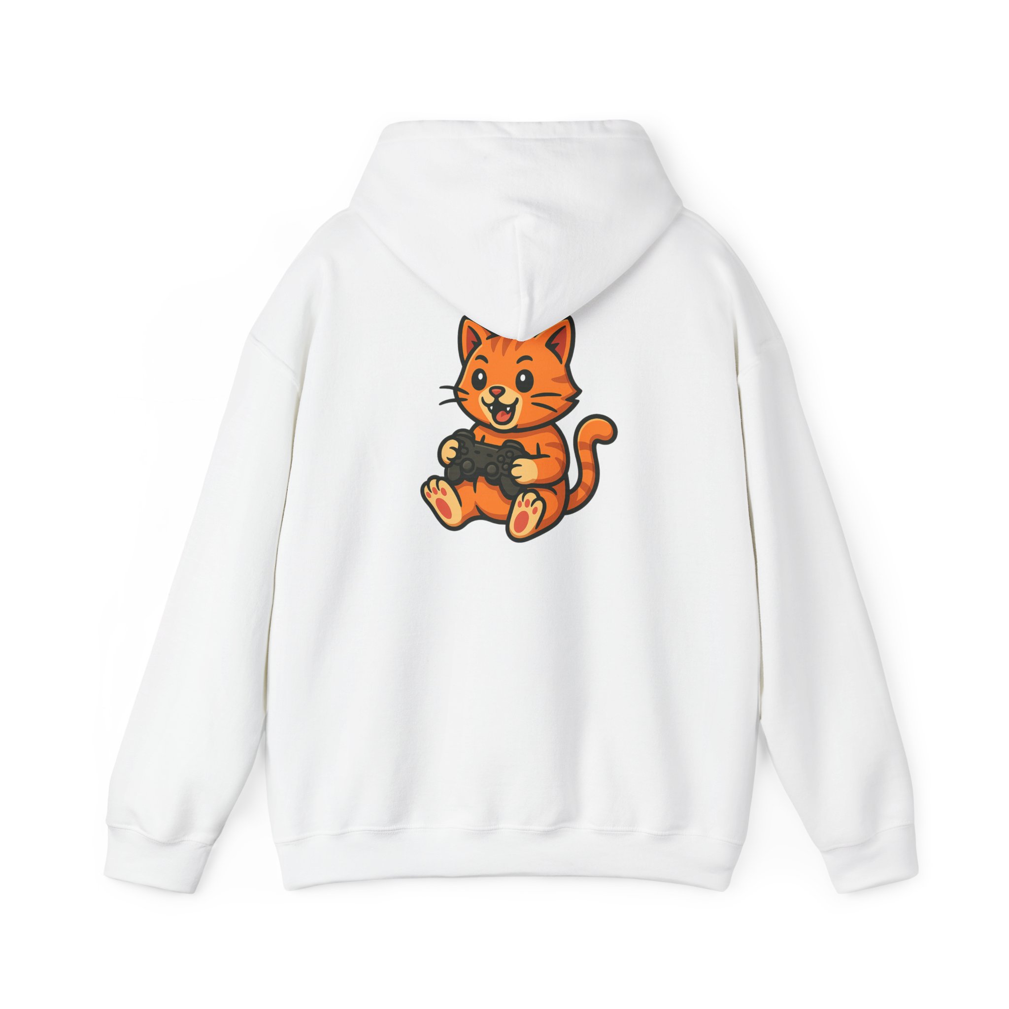 Gamer Cat Hoodie - Image 3