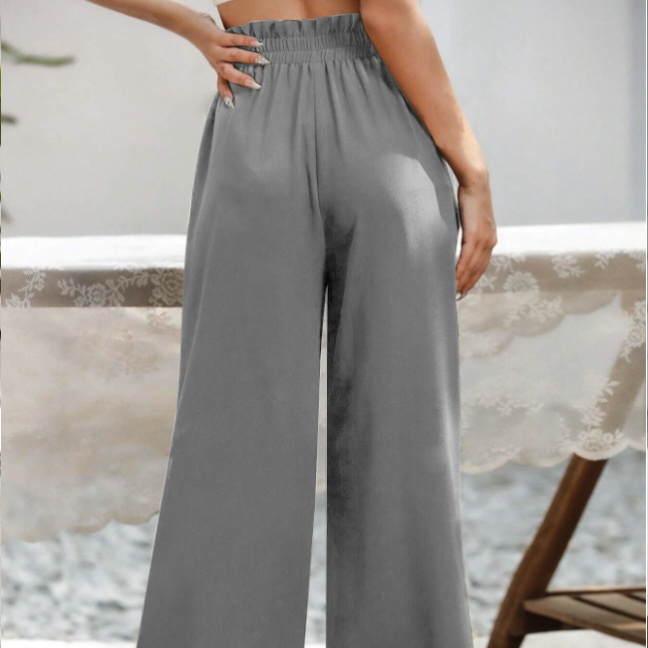 Solid Color Pants - Image 2