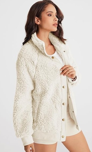 Sherpa Button Jacket - Image 4