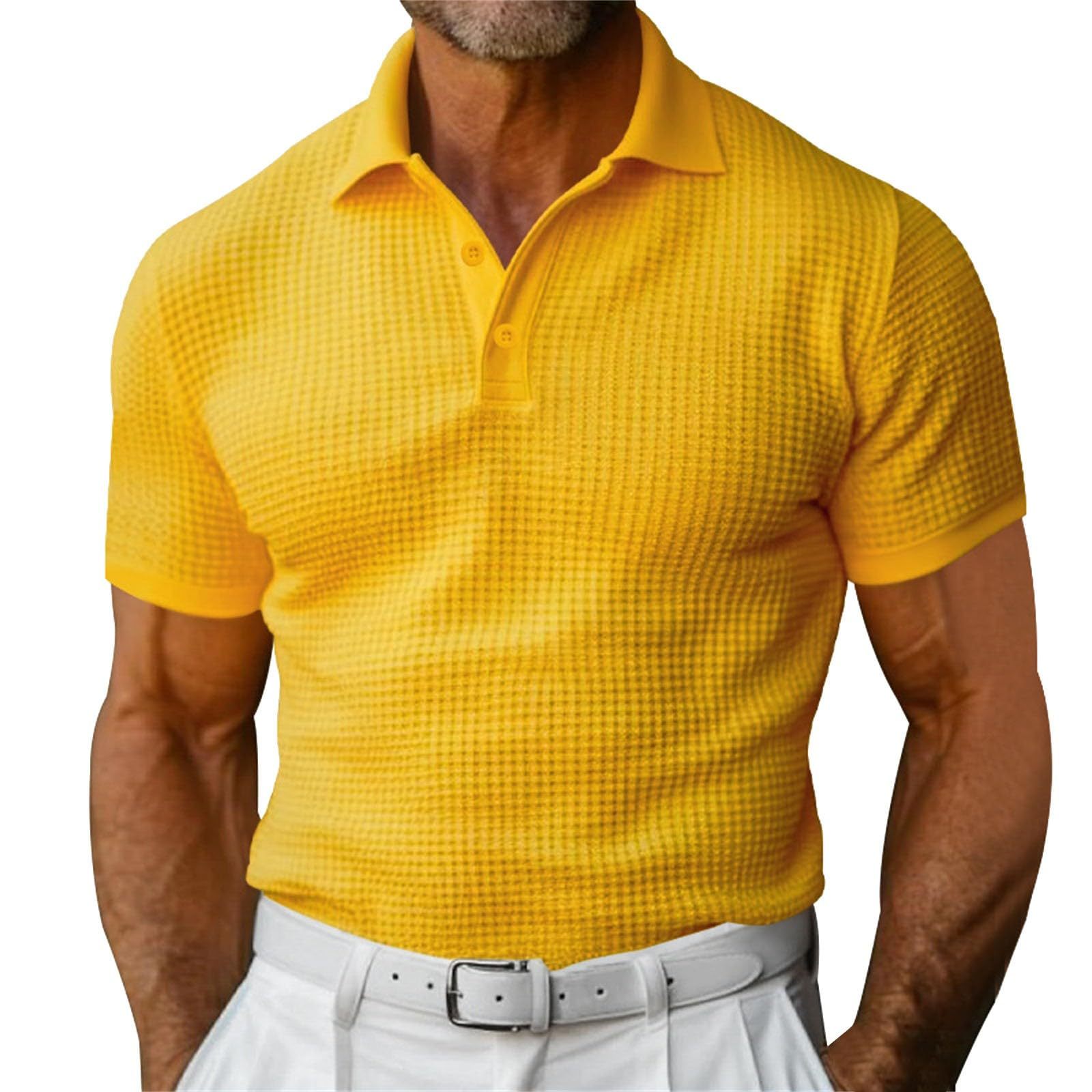 Waffle Polo Shirt - Image 2
