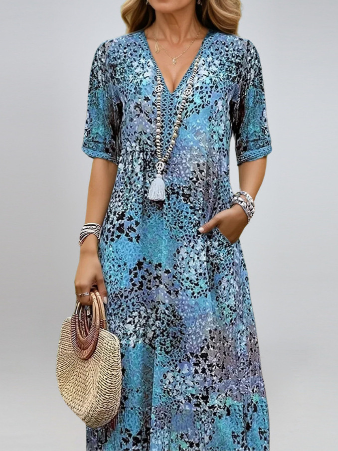Ethnic Summer Dress - Image 3