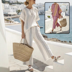 Striped Summer Suit