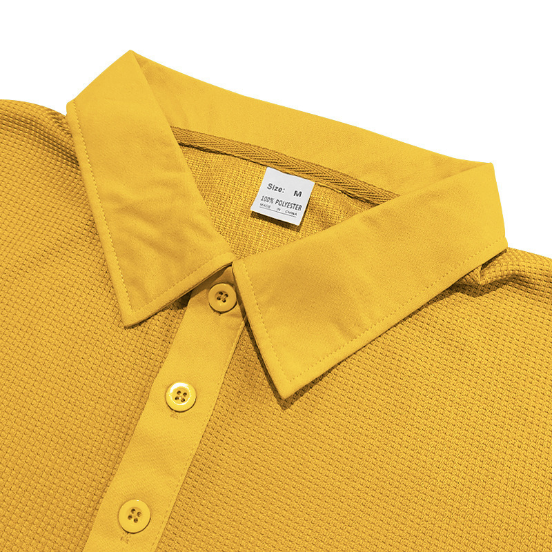 Waffle Polo Shirt - Image 10