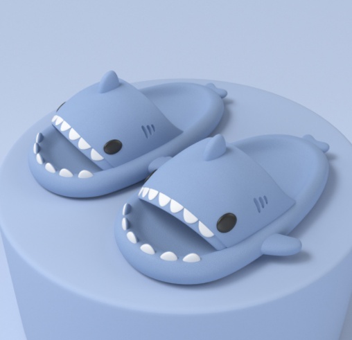 Shark Cartoon Slippers - Image 8