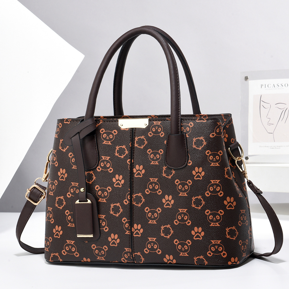 PU Leather Tote - Image 9
