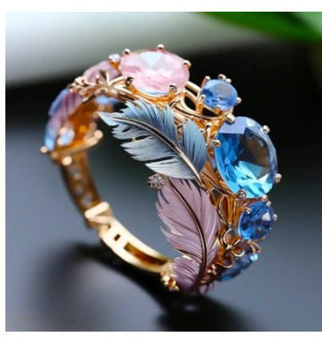 Butterfly Flower Ring - Image 3