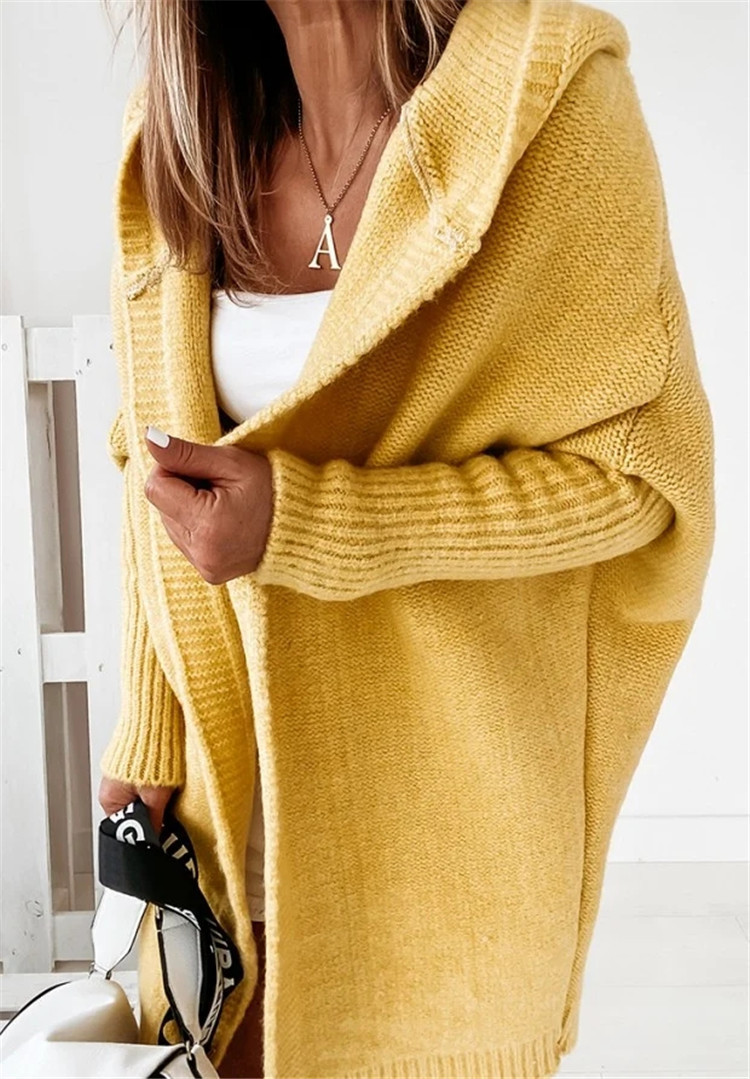 Oversized Hooded Cardigan - Image 5