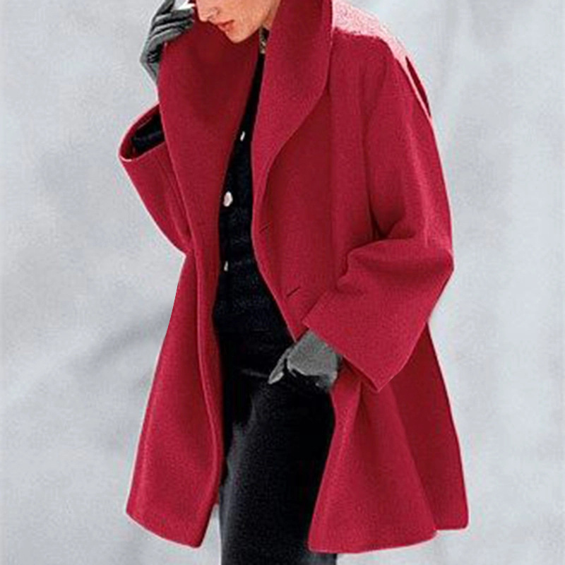 Woolen Sweater Coat - Image 9