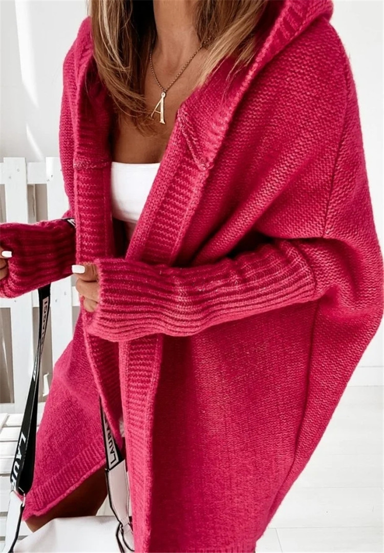 Oversized Hooded Cardigan - Image 9