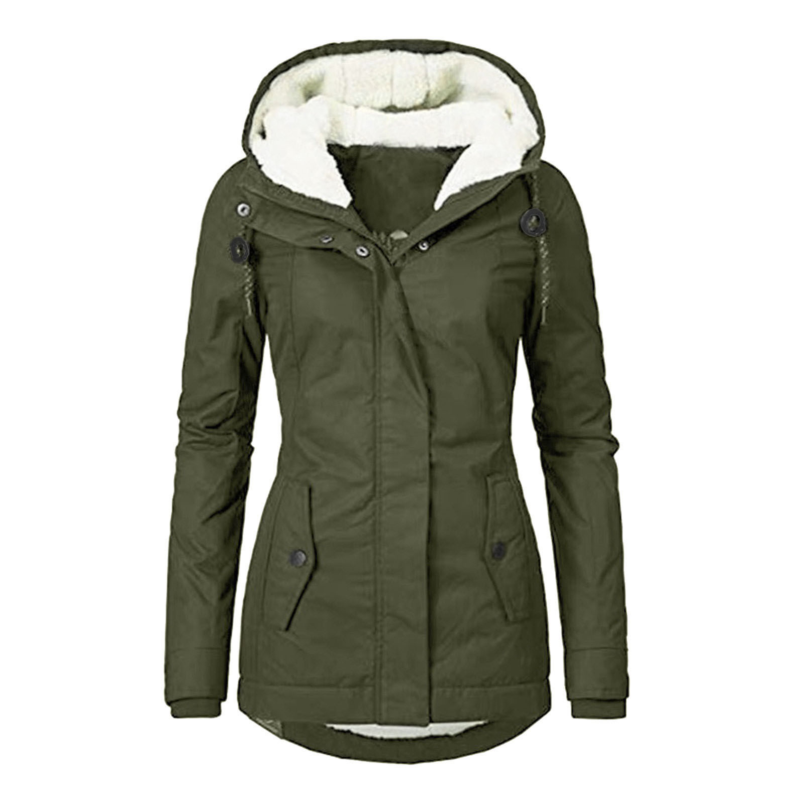 Fleece Hooded Jacket - Image 5