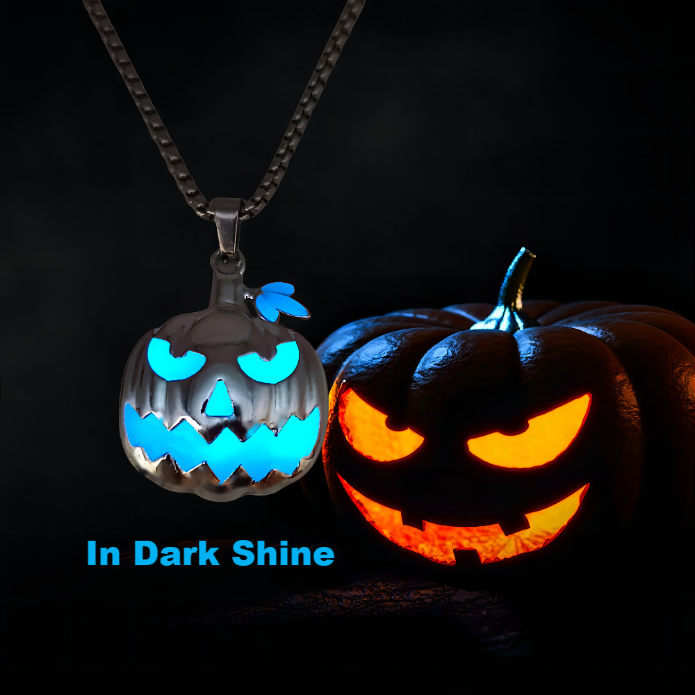 Glowing Pumpkin Necklace - Image 6