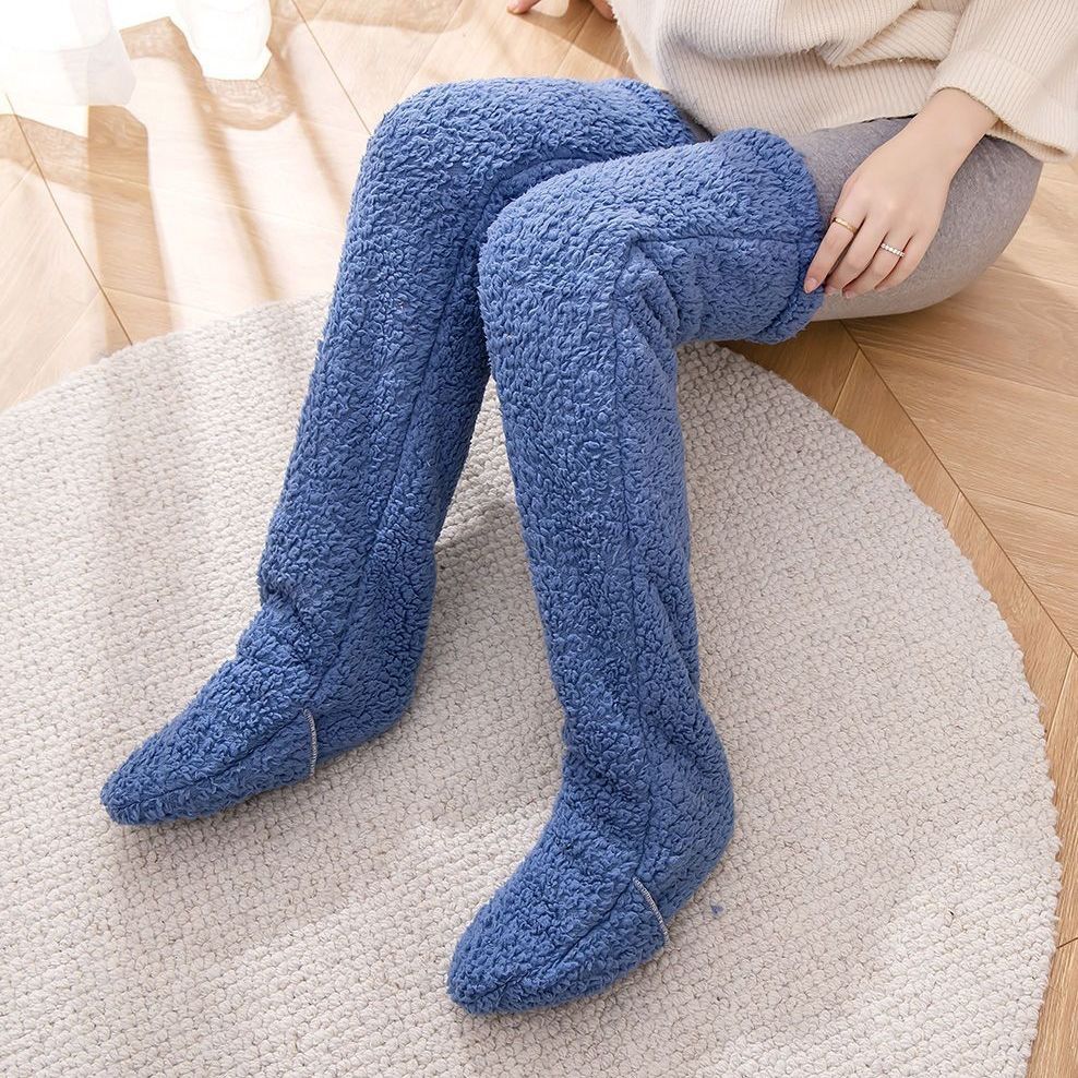 Fuzzy Knee Socks - Image 9