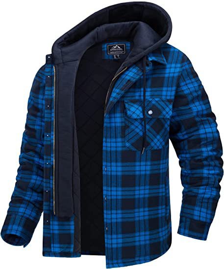 Plaid Hooded Jacket - Image 8