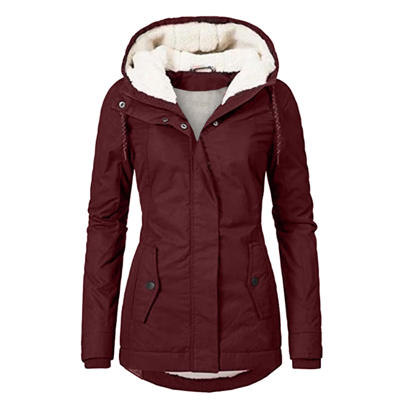 Fleece Hooded Jacket - Image 2