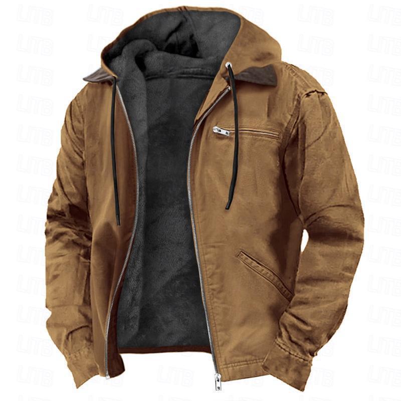 Men’s Fleece Coat - Image 4