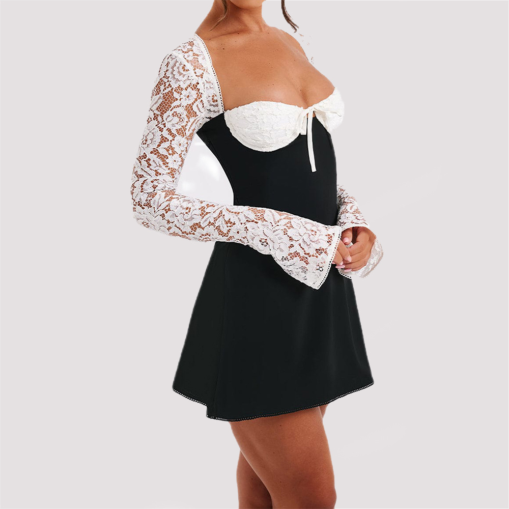 Y2K Lace Dress - Image 10