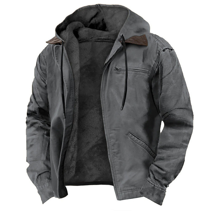 Men’s Fleece Coat - Image 5