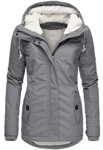 Fleece Hooded Jacket - Image 8