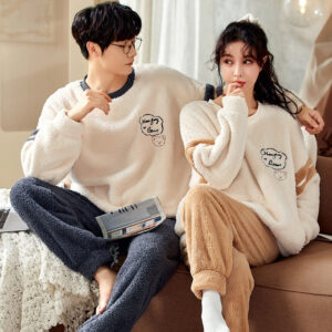 Velvet Couple Pajamas