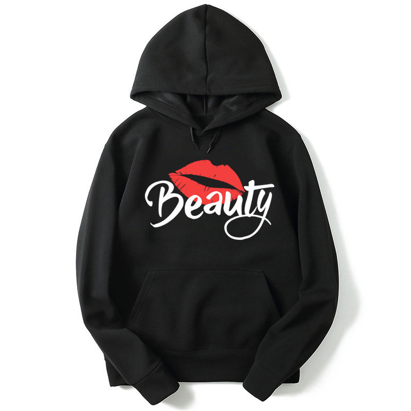 Printed hoodie hoodie - Image 3
