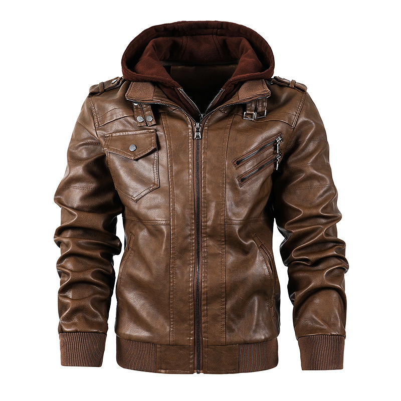 Motorcycle Leather Jacket - Image 5