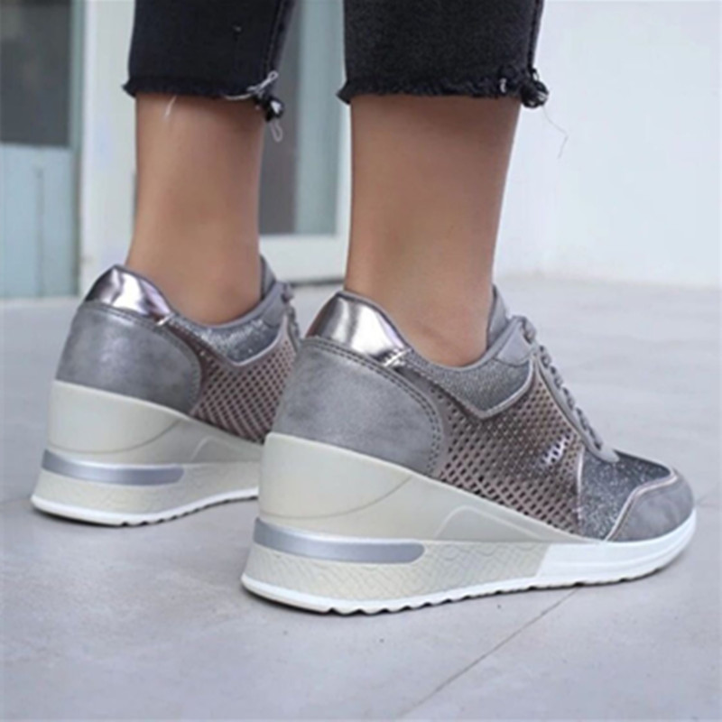 Platform Lace Sneakers - Image 3