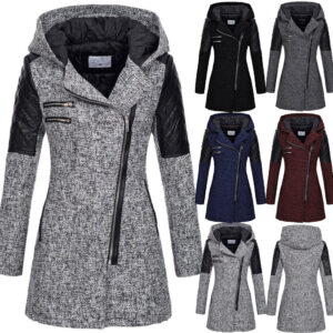 Hooded Wool Coat
