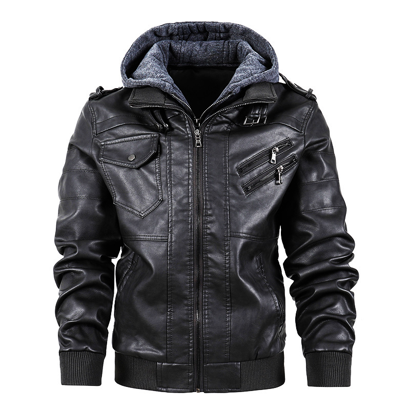 Motorcycle Leather Jacket - Image 4