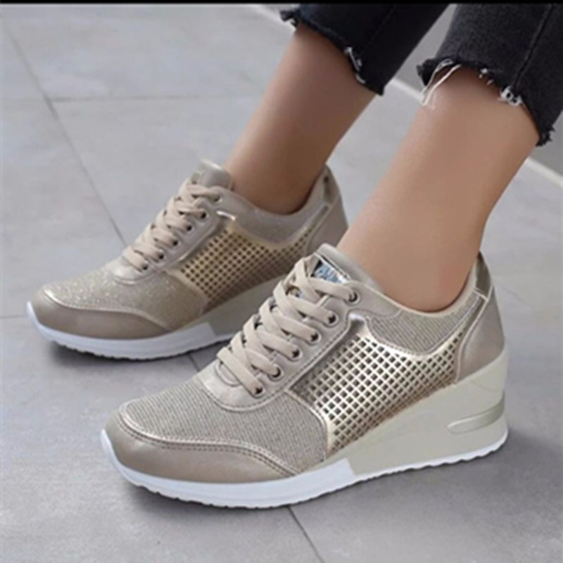 Platform Lace Sneakers