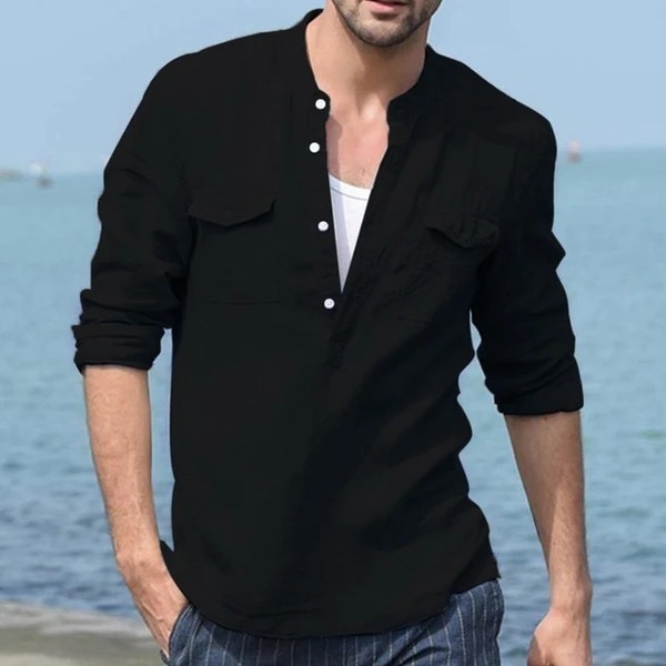 Men’s Cotton Shirt - Image 2