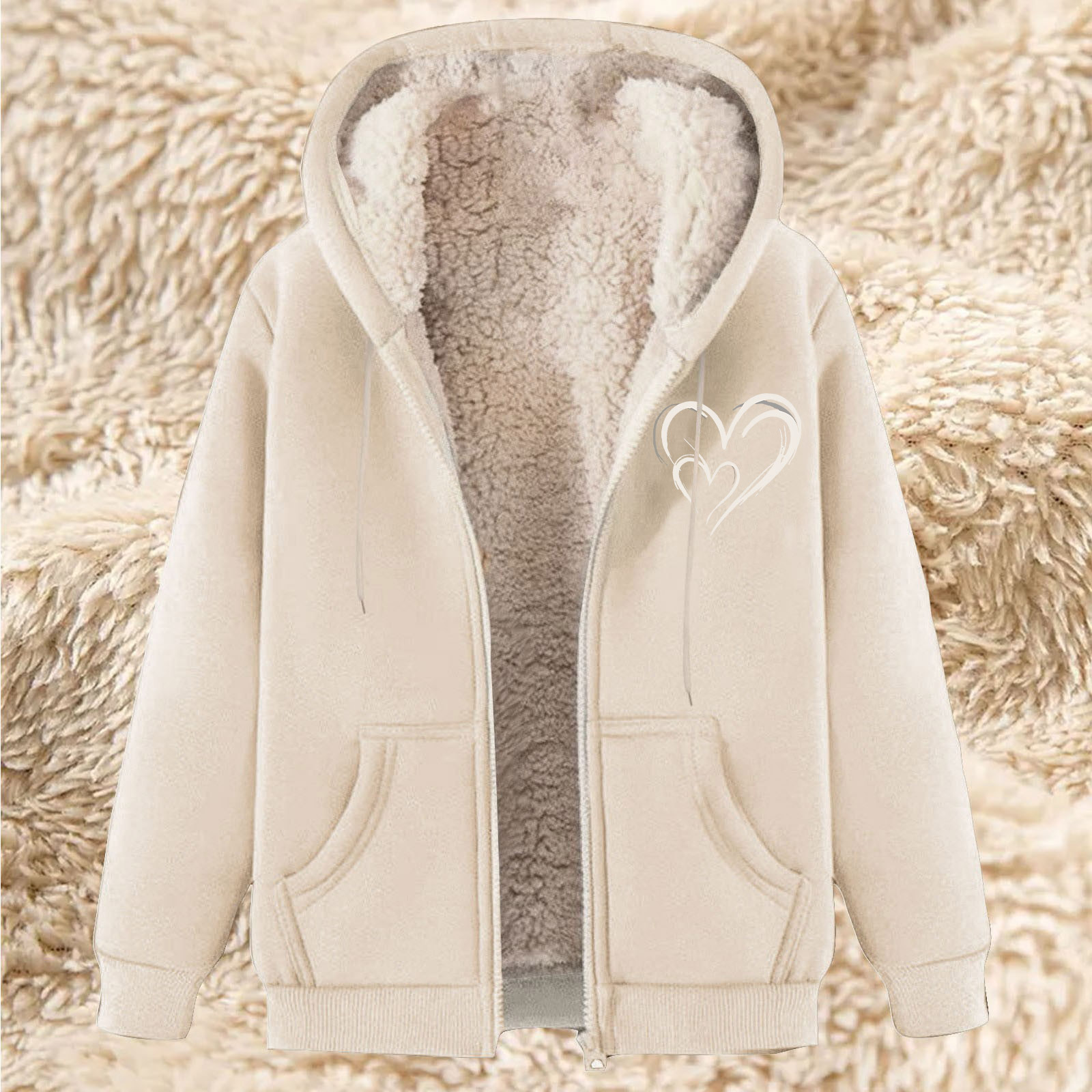 Fleece Winter Sweater - Image 3