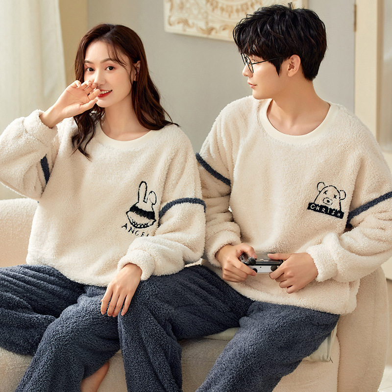 Velvet Couple Pajamas - Image 3