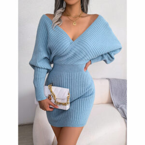 Batwing Sweater Dress