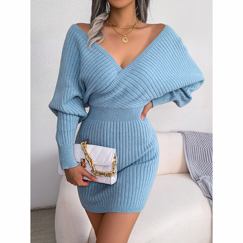 Batwing Sweater Dress