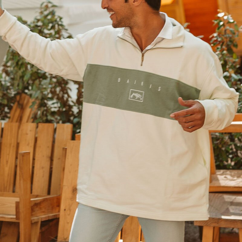 Men Embroidered Hoodie - Image 4