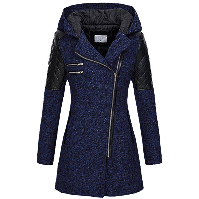 Hooded Wool Coat - Image 6