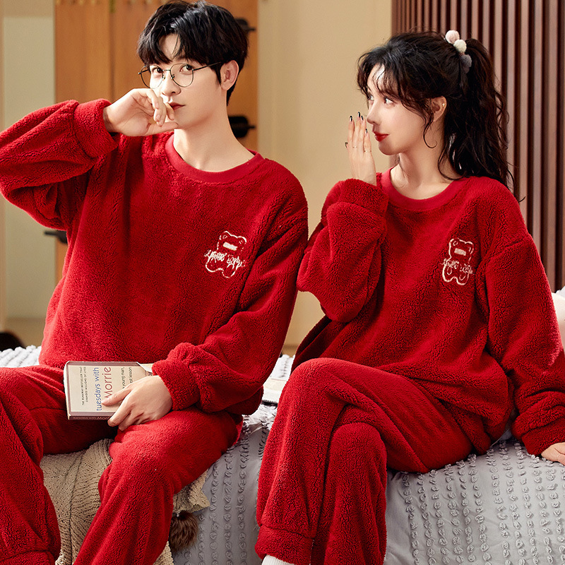 Velvet Couple Pajamas - Image 4