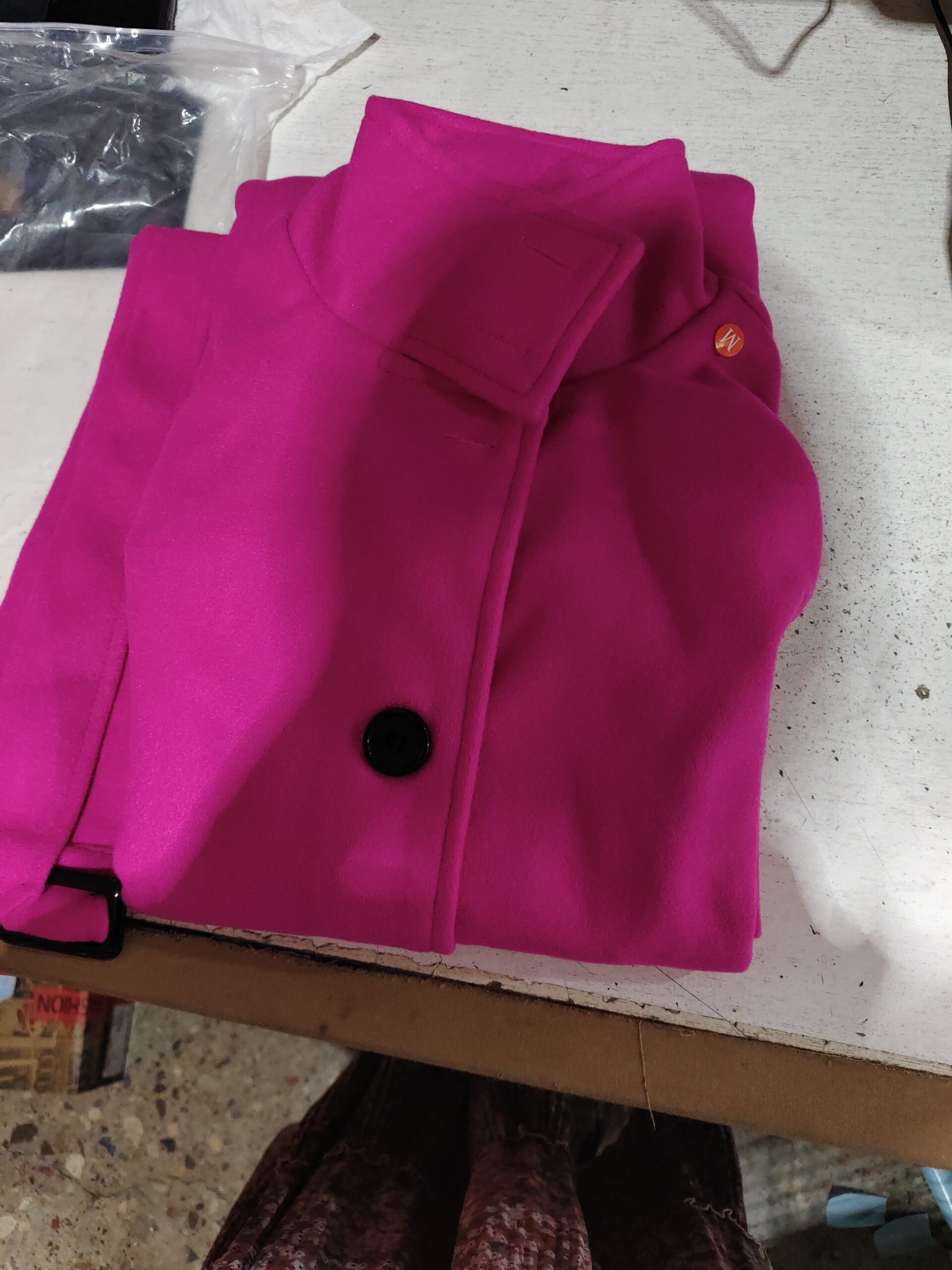 Woolen Slim Coat - Image 4