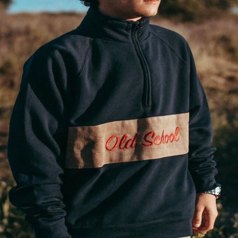 Men Embroidered Hoodie - Image 3