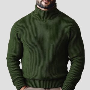 Knitted Zip Sweater