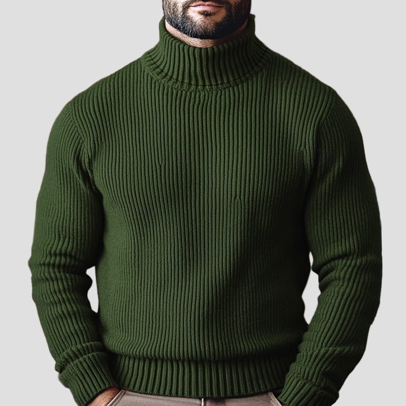 Knitted Zip Sweater