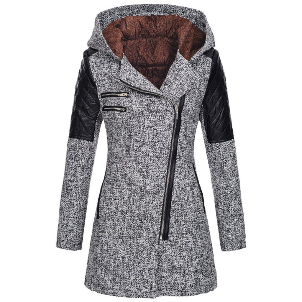 Hooded Wool Coat - Image 9
