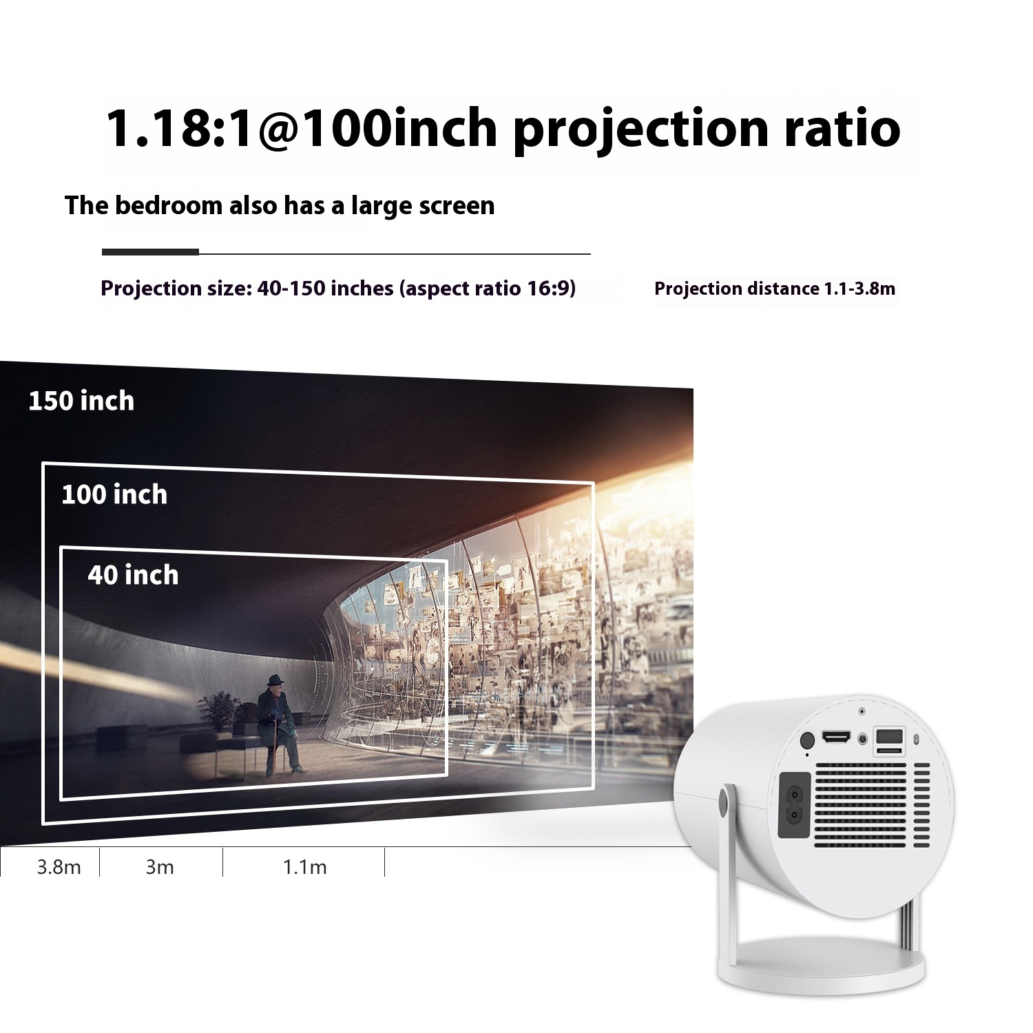 Portable Home Projector - Image 4