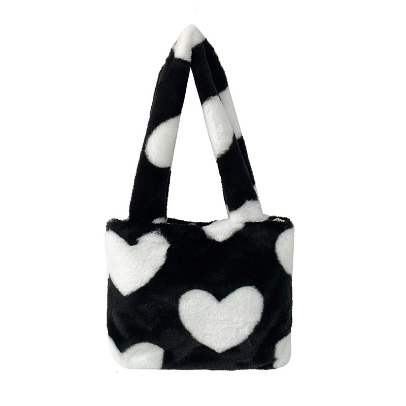 Furry Heart Bag - Image 3