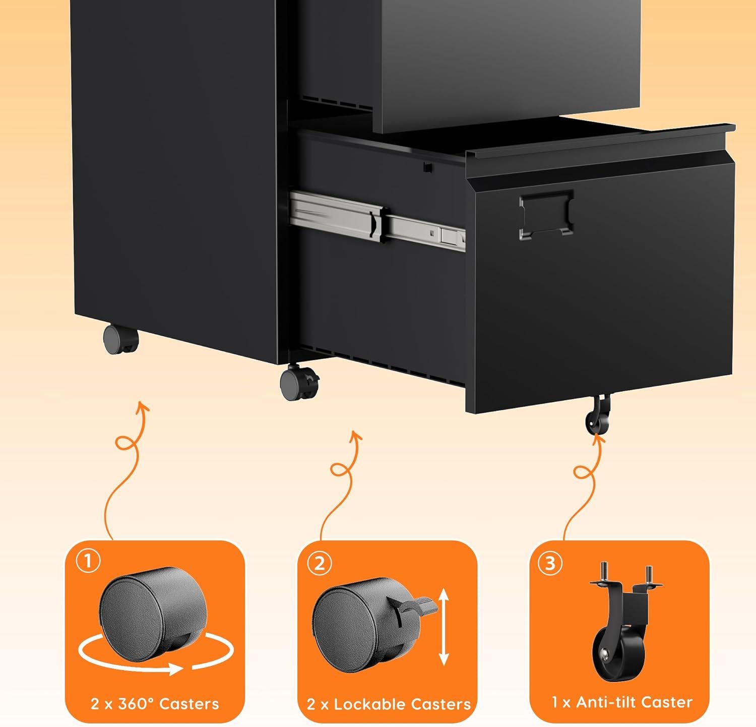 Mobile File Cabinet - Image 5