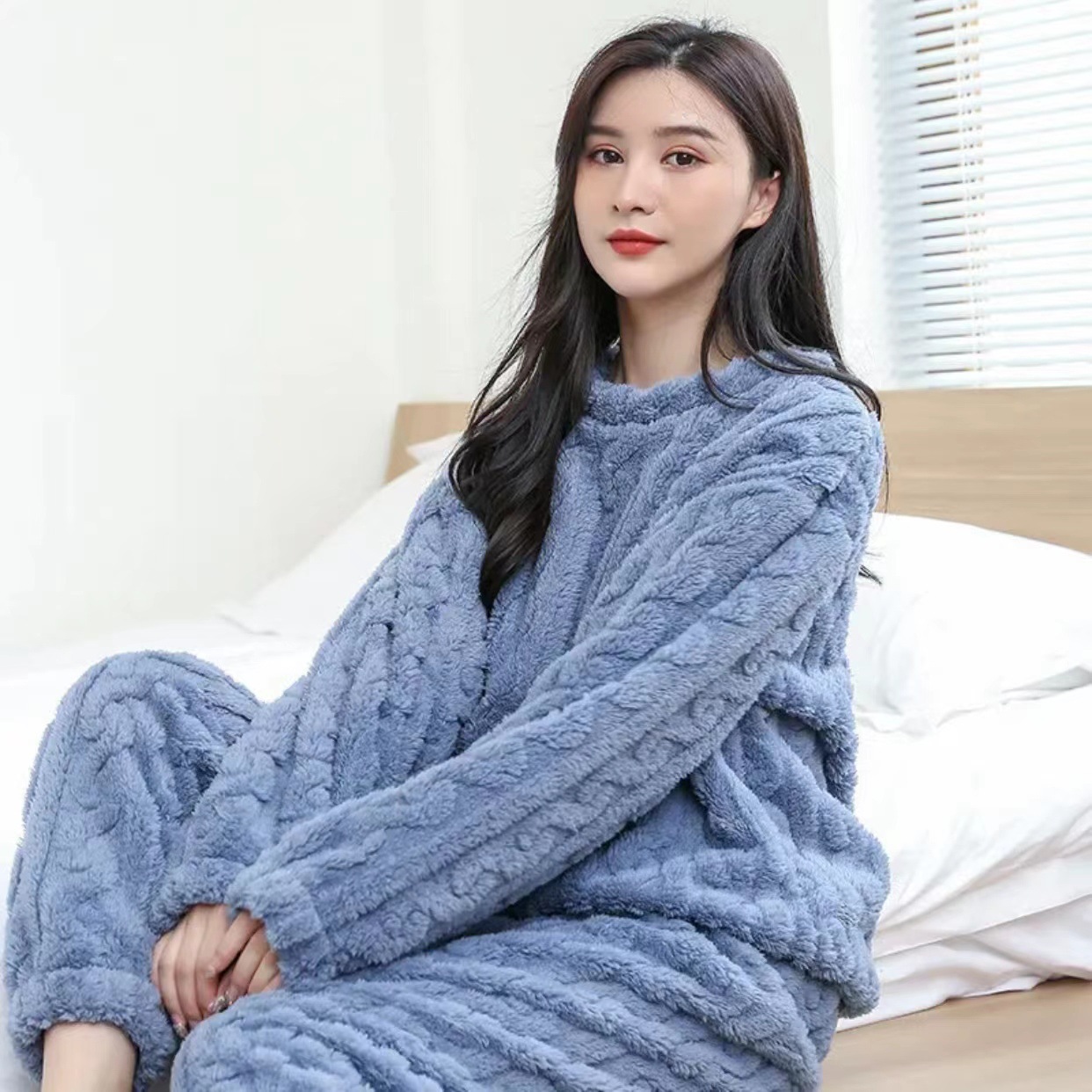 Jacquard Warm Loungewear - Image 10