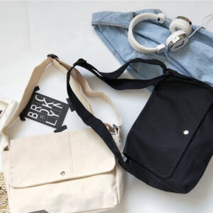 Canvas Messenger Backpack