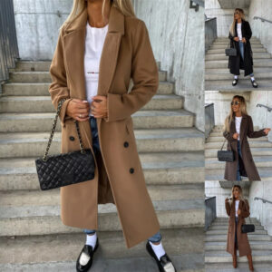 Belted Split Coat