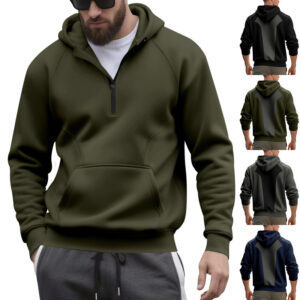 Fleece Hooded Zip