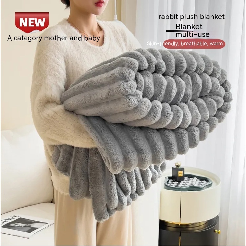Velvet Fur Blanket - Image 2